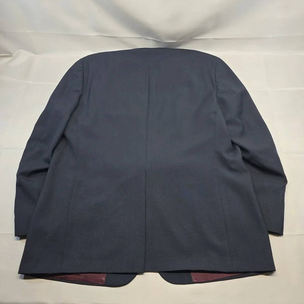 Burberrys Navy Blue Blazer Men‎ 48L Silver Buttons *read*